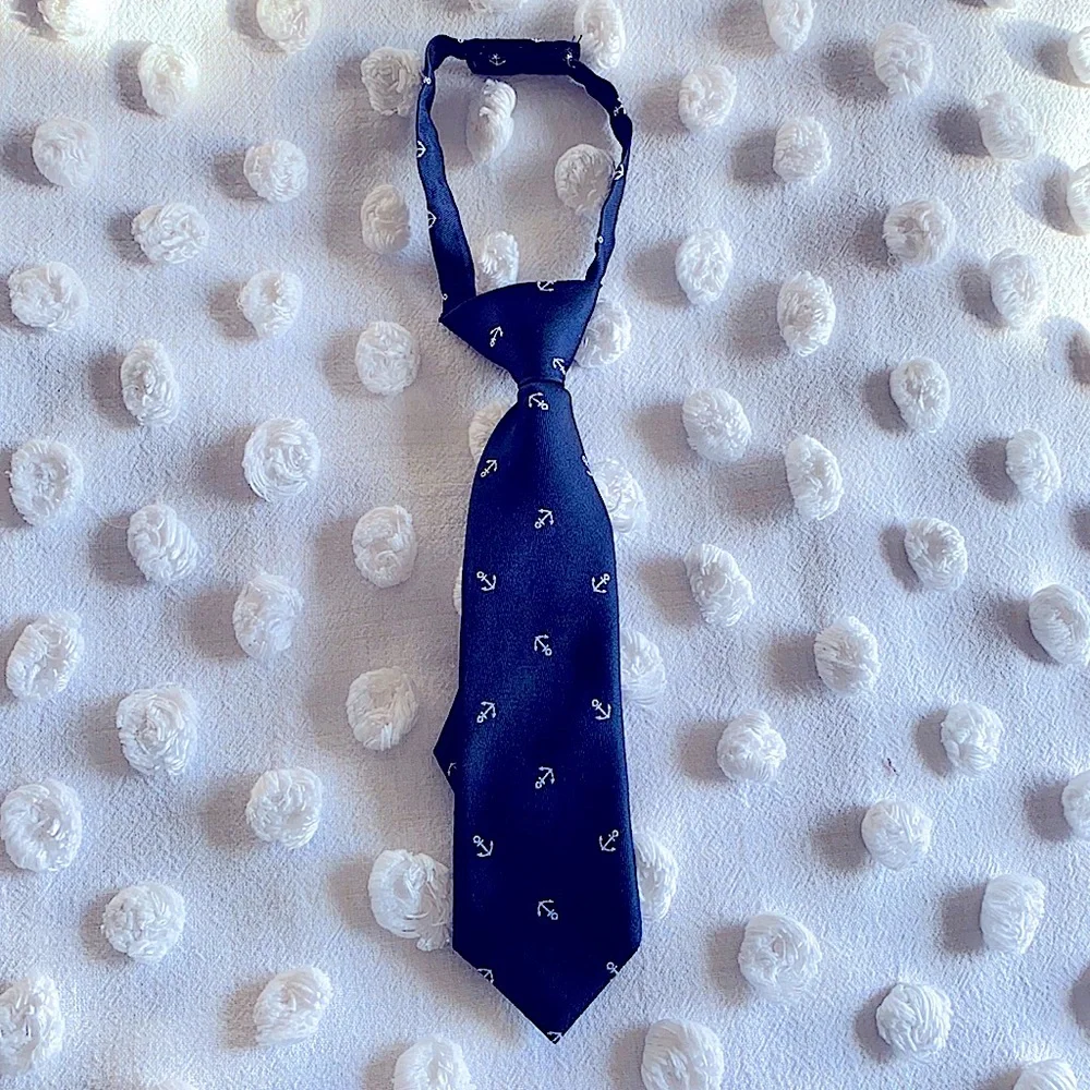 Nautical ⚓️ navy Velcro tie ⛵️